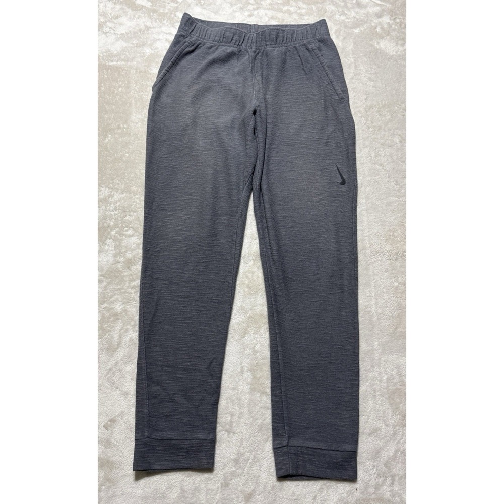 Nike Yoga Jogger Men's Size Small Gray Dri-Fit Sweatpants CZ2221